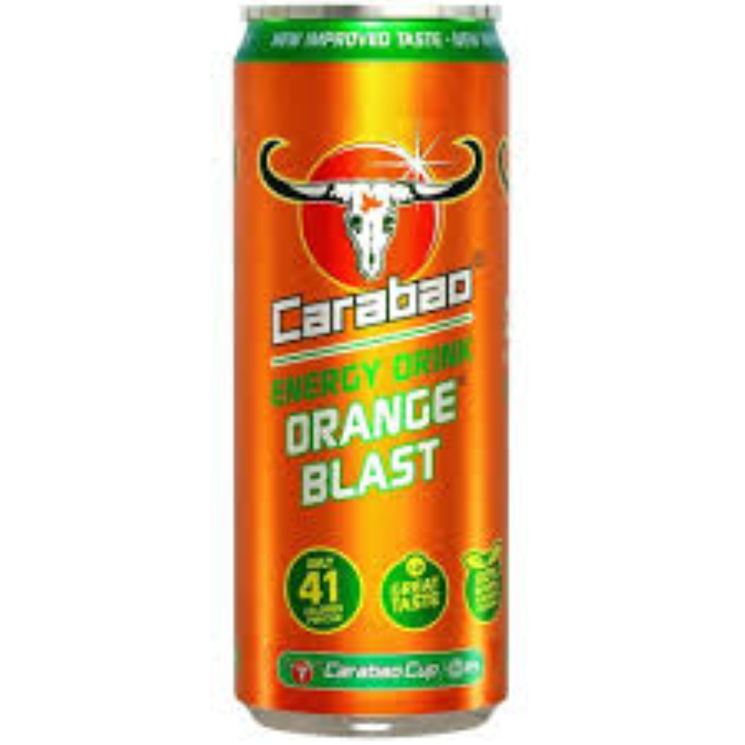 CARABAO ORANGE BLAST ENERGY DRINK 330ML
